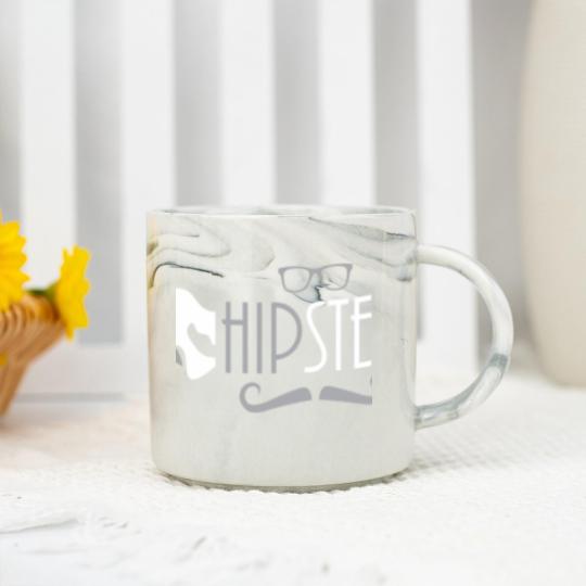 Discover Funny Hipster Hip Replacement Surgery Recovery Marble Mugs