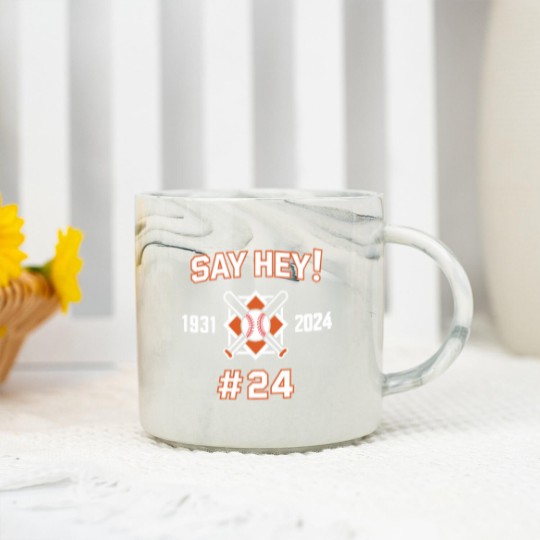 Discover Willie-Mays - Willie Mays - Marble Mugs