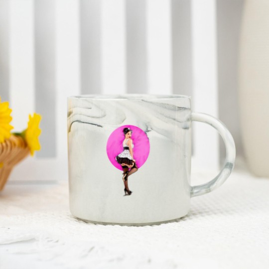 Discover Pinup Marble Mugs , Pinup Marble Mugs