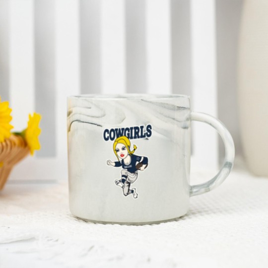 Discover Dallas Cowgirls Marble Mugs Marble Mugs