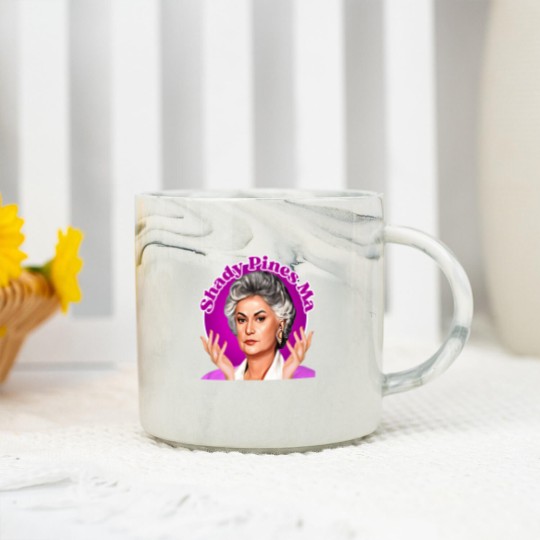 Discover Dorothy Zbornak - Shady Pines Ma Marble Mugs