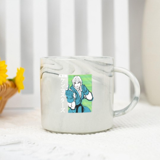 Discover Street Fighter Ken Marble Mugs