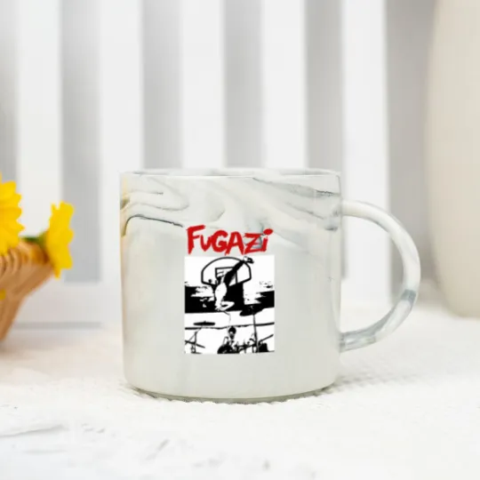 Discover Fugazi Hardcore - Ring Basket Show Marble Mugs