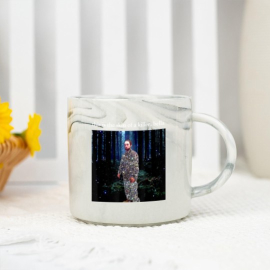 Discover This Is The Skin Of A Killer Bella Marble Mugs