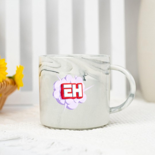Discover Nickeh30 eh logo Marble Mugs