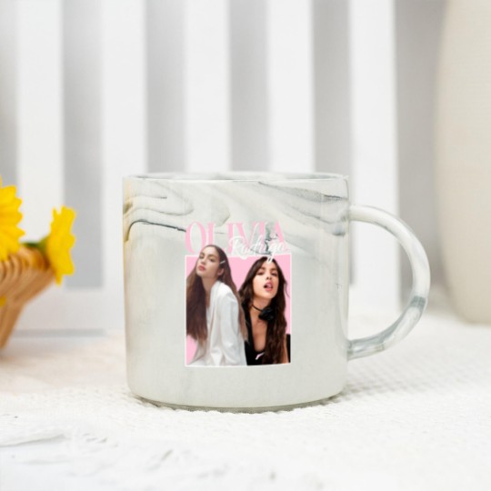 Discover Olivia Rodrigo Marble Mugs, Olivia Sour Tour Music Merch Marble Mugs, Olivia Rodrigo Marble Mugs