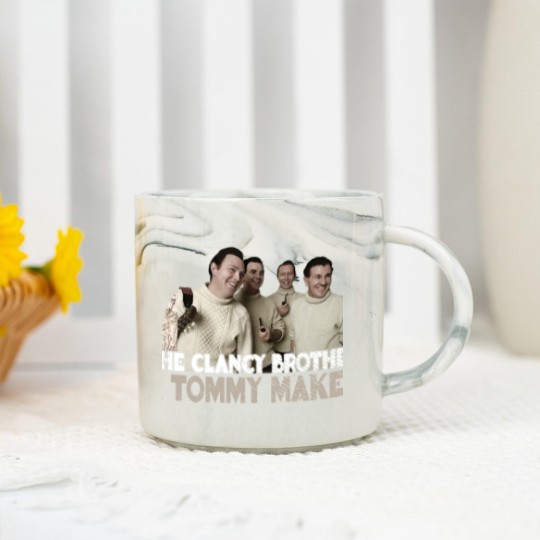 Discover The Clancy Brothers & Tommy Makem Retro Fan Art - Clancy Brothers Tommy Makemm - Marble Mugs