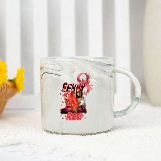 Discover Vintage Sexyy Red Marble Mugs, Sexyy Red Marble Mugs, Retro Sexyy Red Marble Mugs For Fans