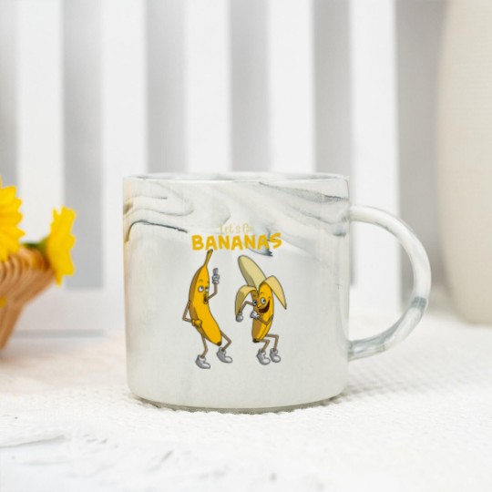 Discover Savannah Bananas Baseball Let s Go Bananas Marble Mugs
