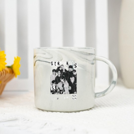 Discover Vintage Stray Kids World Tour 2025 Comfort Color Marble Mugs Maniac Kpop Concert Fan Made 2025 Marble Mugs