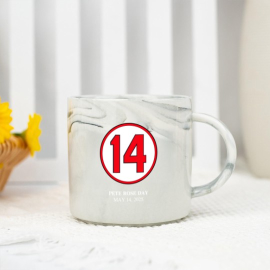 Discover 2025 - Pete Rose Day Marble Mugs