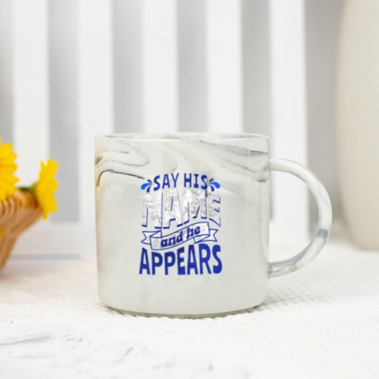 Discover Joe Hendry Say His Name Marble Mugs - Funny Wrestling Graphic Inspired by Joe Hendry for Fans