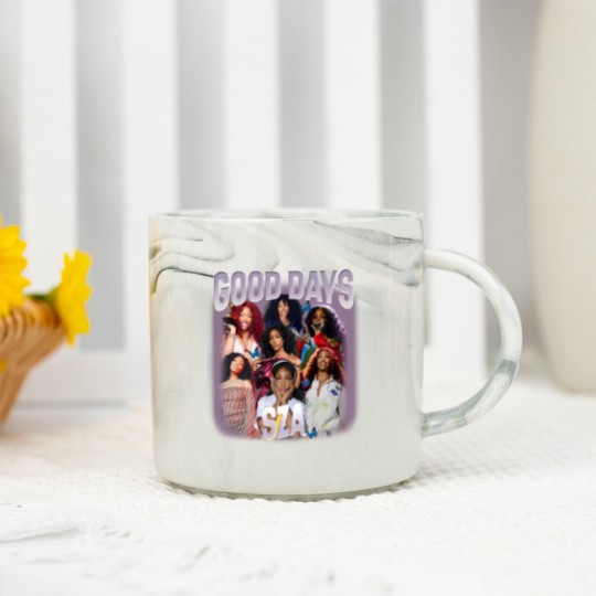 Discover SZA - Good Days Marble Mugs