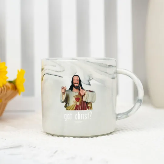 Discover Buddy Christ - Jay And Silent Bob - Marble Mugs