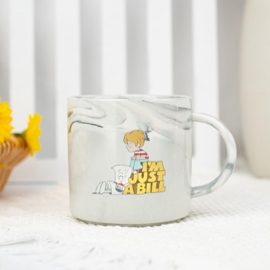 Discover I'm Just A Bill Aesthetic Marble Mugs