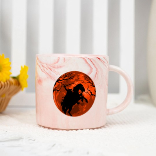 Discover Horseman 1 - Headless Horseman - Marble Mugs