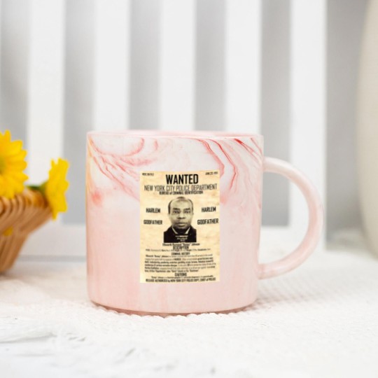 Discover BUMPY JOHNSON (WANTED POSTER) Marble Mugs