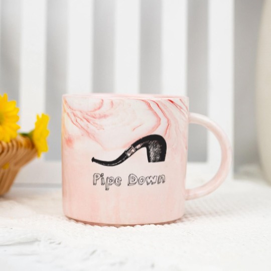 Discover Pipe Down - Pipe - Marble Mugs