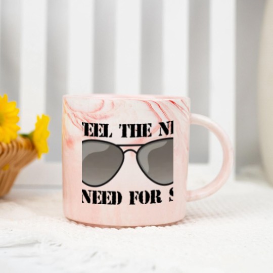 Discover Feel the Need for Speed, Top Gun Marble Mugs