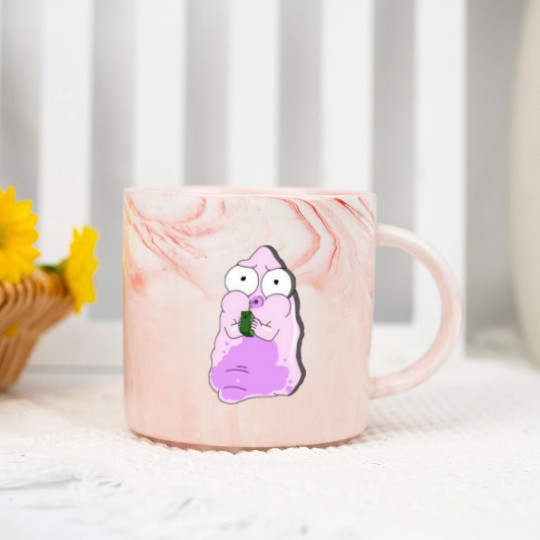 Discover The Pupa - solar opposites Marble Mugs