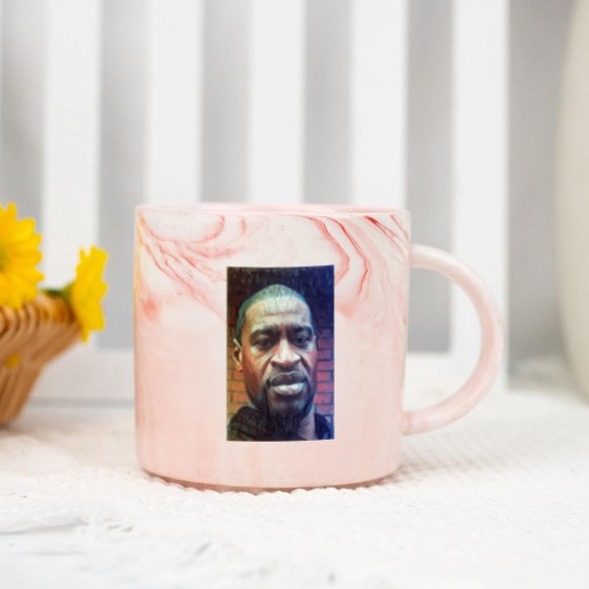 Discover George Floyd - Painting - George Floyd - Marble Mugs