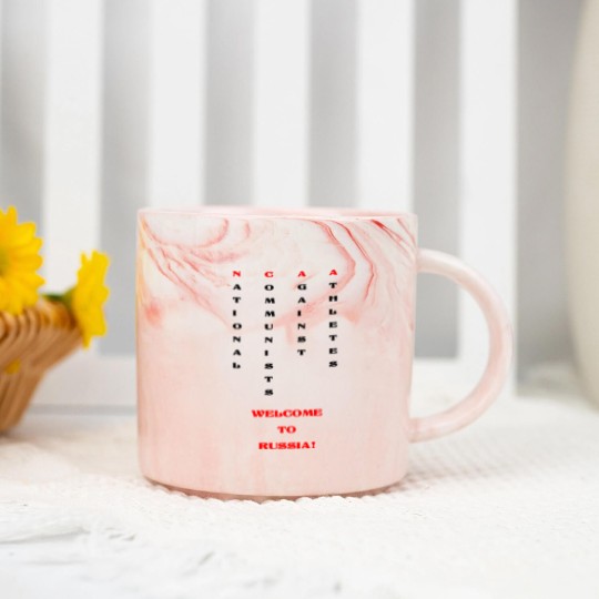 Discover National communists against athletes Marble Mugs