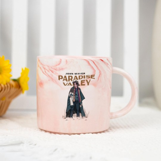 Discover Paradise Valley by John Mayer - John Mayer - Marble Mugs