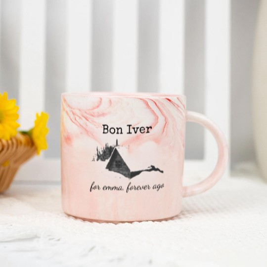 Discover Bon Iver For Emma Marble Mugs