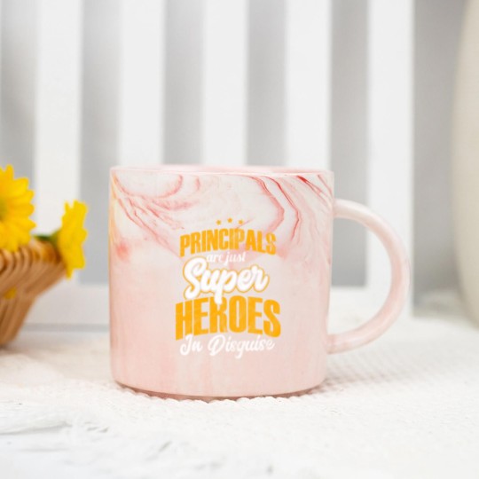 Discover Marble Mugs for principal as a gift - superhero Marble Mugs