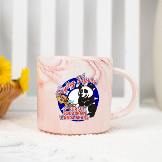 Discover AVG Flying Tigers - 2nd Pursuit 'Panda Bears' Marble Mugs