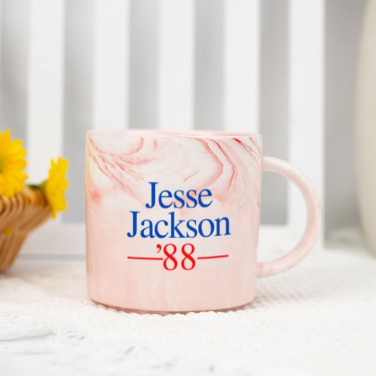Discover Jesse Jackson 88 Presidential Campaign Marble Mugs