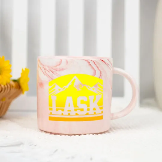 Discover Alaska Vintage Alaska Day Marble Mugs