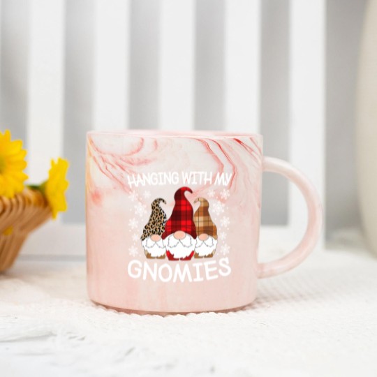 Discover Hanging With My Gnomies  Marble Mugs