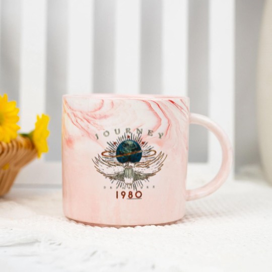 Discover American Classics Journey 1980 Black Womens Distressed Marble Mugs Marble Mugs