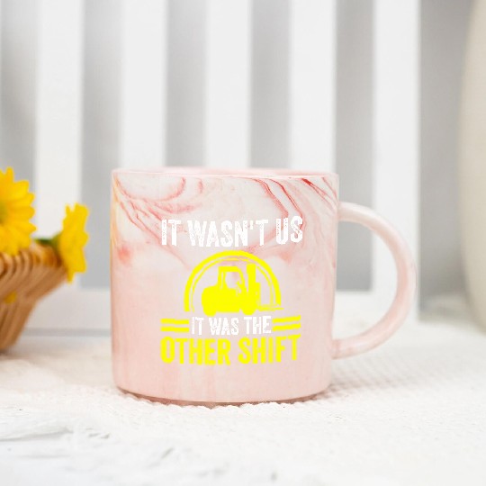 Discover Forklift Driver Forklift Operator Marble Mugs