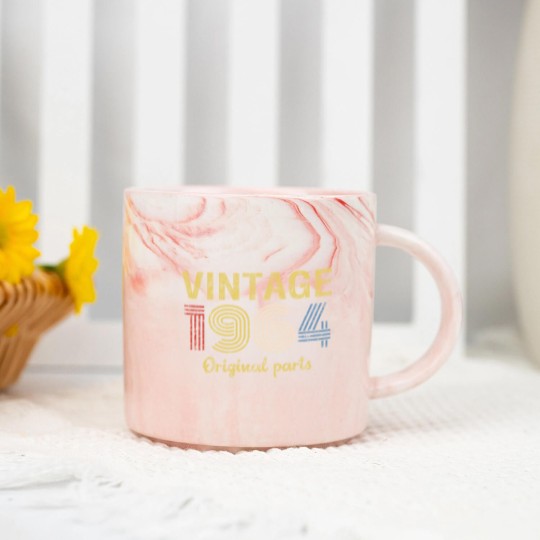 Discover 57th Birthday Marble Mugs for Men - Retro Birthday - 1964 Original Parts