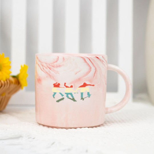 Discover Skateboard Skateboarding Skateboarders Marble Mugs
