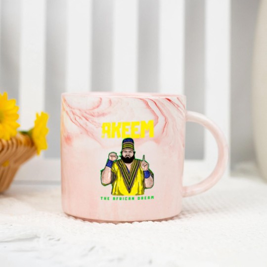 Discover Akeem - Akeem The African Dream - Marble Mugs