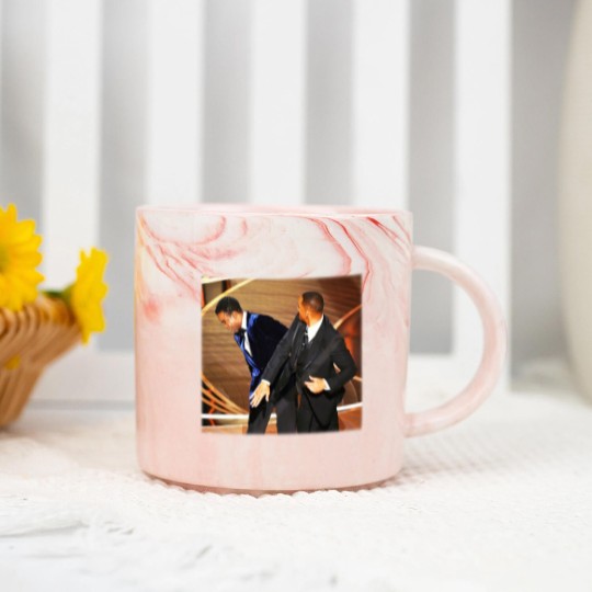 Discover Will Smith Slap Chris Rocks At Oscar Essential Marble Mugs