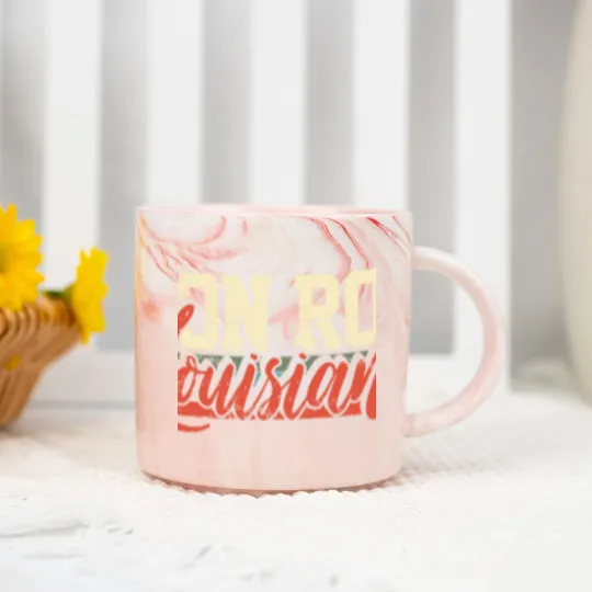 Discover Baton Rouge Louisiana Vintage Gift Marble Mugs