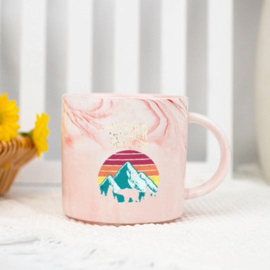Discover Vintage Glacier National Park Mountain Bear Sweat Marble Mugs