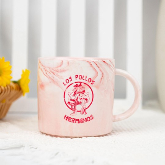Discover Los pollos hermanos - Breaking Bad - Marble Mugs