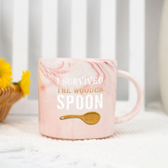 Discover Survivor Marble Mugs I Survived The Wooden Spoon