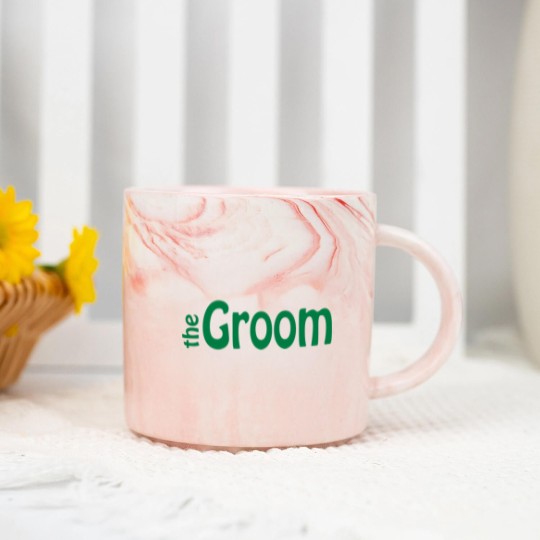 Discover The Groom Marble Mugs
