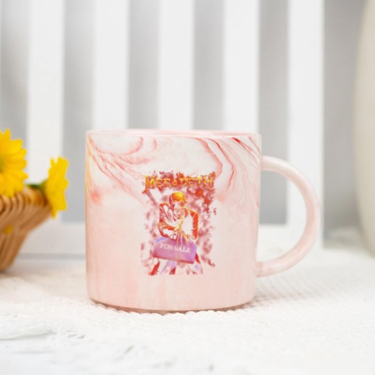 Discover Megadeth Marble Mugs Megadeth Men's Peace Sells