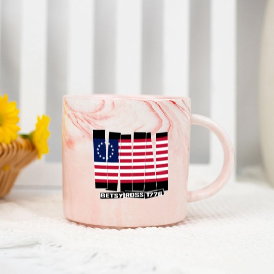 Discover Betsy Ross flag 1776 - Rush Limbaugh Betsy Ross - Marble Mugs