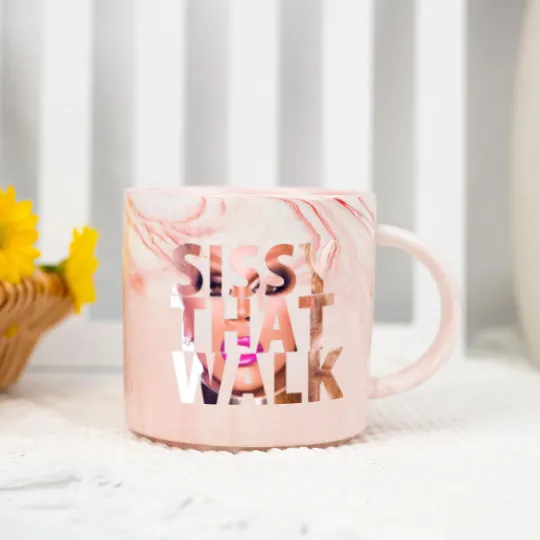 Discover SISSY THAT WALK - Rupaul - Marble Mugs