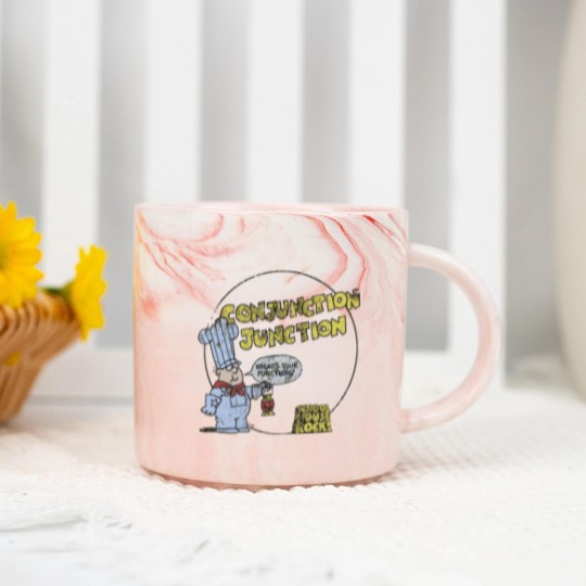Discover Schoolhouse Rock Conjunction Junction Marble Mugs