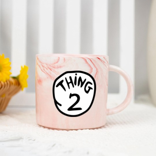 Discover THING 2 - Thing 2 - Marble Mugs
