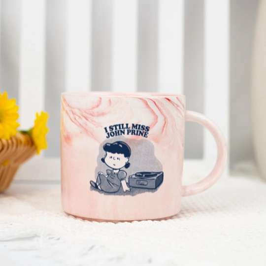 Discover I Still Miss John Prine ••••• Vinyl Collector Fan Design - John Prine - Marble Mugs